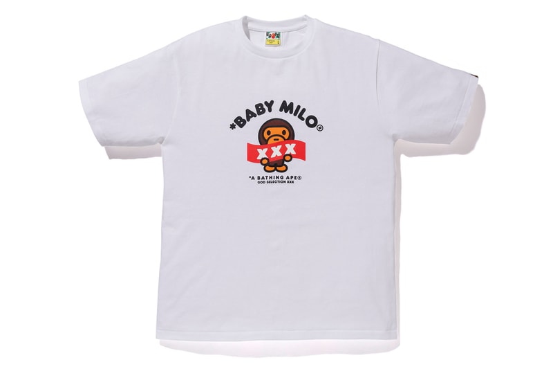 A BATHING APE® x GOD SELECTION XXX 聯乘系列再次上架