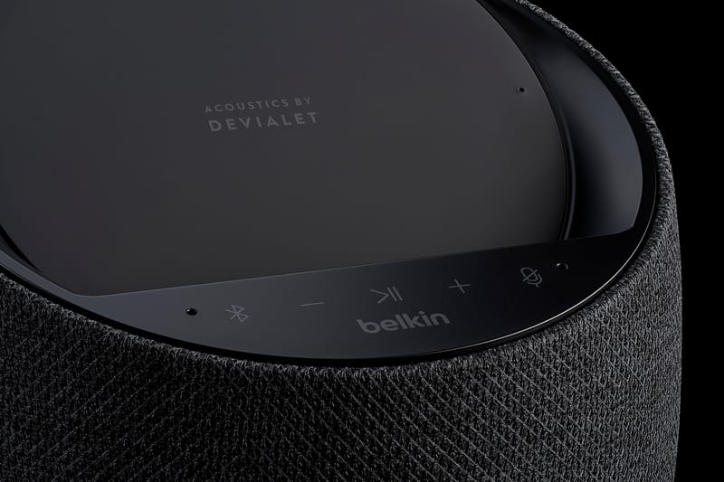 Belkin 首度攜手 Devialet 推出無線充電型 Hi-Fi 智慧揚聲器