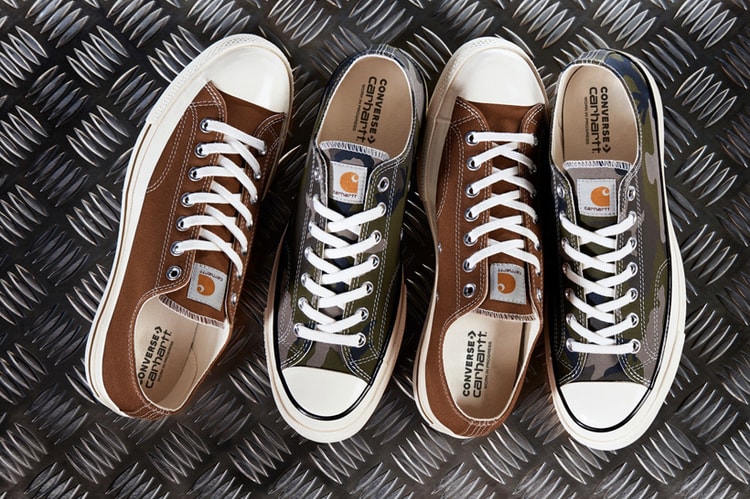 人氣回歸!Carhartt WIP x Converse 聯名鞋款 Chuck 70 重新補貨發售