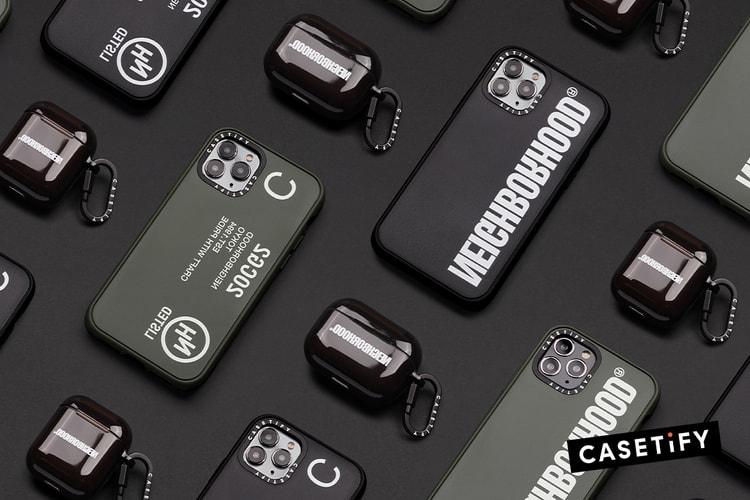 CASETiFY 攜手 NEIGHBORHOOD 推出首波聯乘別注系列