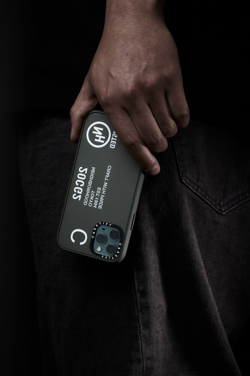 CASETiFY 攜手 NEIGHBORHOOD 推出首波聯乘別注系列