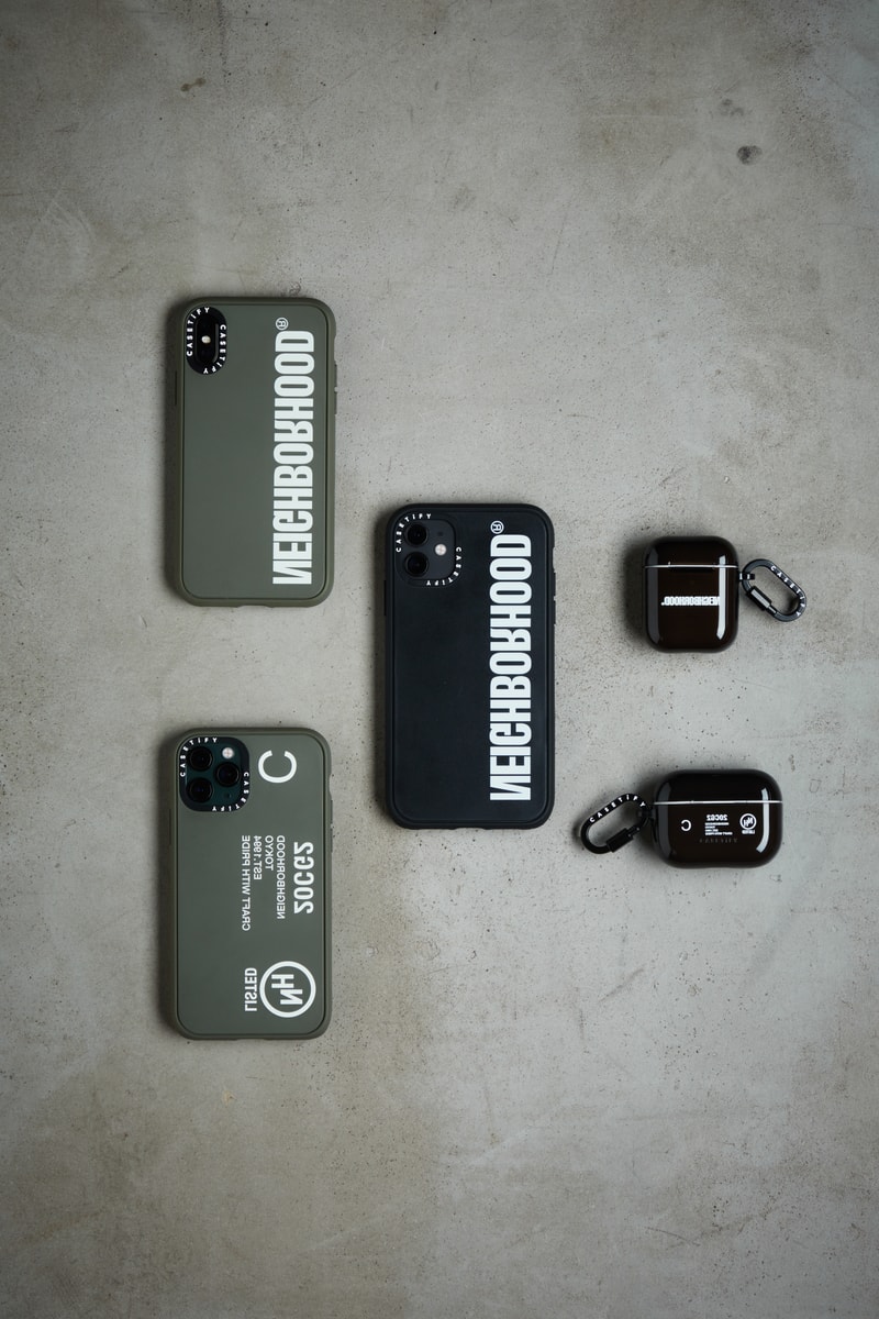 CASETiFY 攜手 NEIGHBORHOOD 推出首波聯乘別注系列