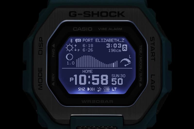 G-Shock 全新 G-Lide GBX100 系列腕錶發佈