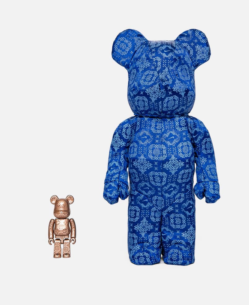 CLOT x Nike x Medicom Toy 推出全新三方聯乘 BE@RBRICK 系列套裝