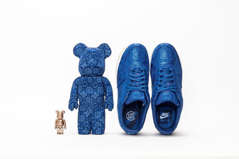 CLOT x Nike x Medicom Toy 三方聯乘 BE@RBRICK 中港台發售情報