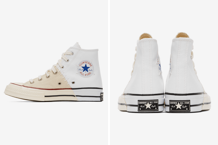 Converse 推出全新拼接解構 White & Off-White Reconstructed Chuck 70
