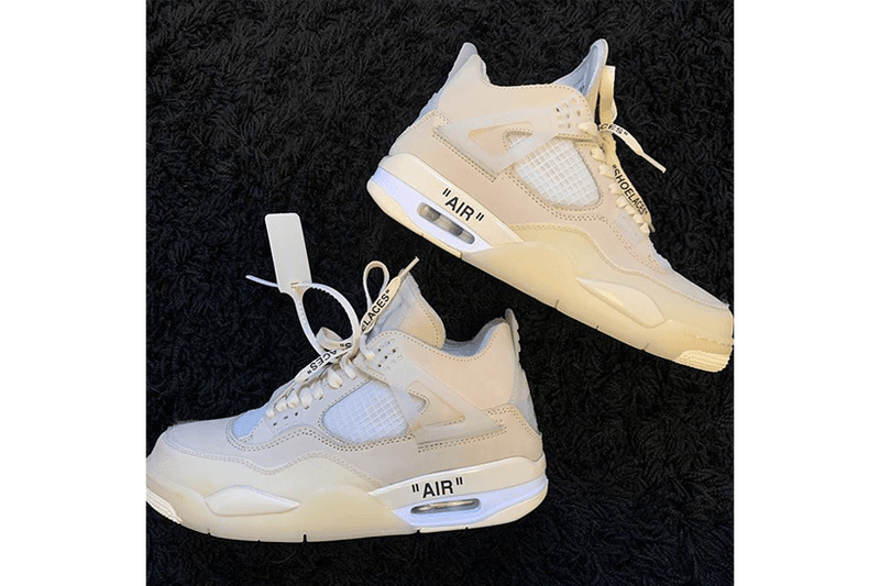 知名滑手 Erik Arteaga 曝光 Off-White™ x Air Jordan 4 未發售配色「Sail」