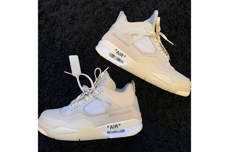 知名滑手 Erik Arteaga 曝光 Off-White™ x Air Jordan 4 未發售配色「Sail」