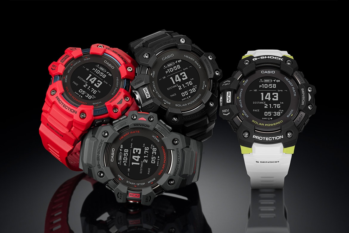 G-Shock 首款心率偵測腕錶 GBD-H1000 系列台灣發售情報