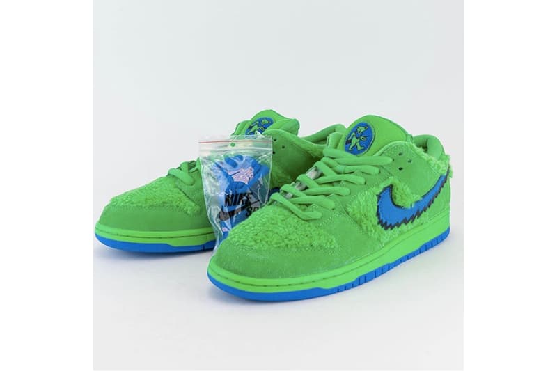 Grateful Dead x Nike SB Dunk Low 全新「小熊」聯名高清近賞圖輯曝光