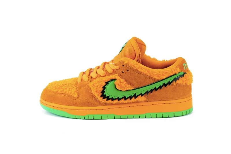 Grateful Dead X Nike Sb Dunk Low 小熊 聯名橘色鞋款高清近賞圖輯曝光 Hypebeast Grateful Dead X Nike Sb Dunk Low 小熊 聯名橘色鞋款高清近賞圖輯曝光 Hypebeast