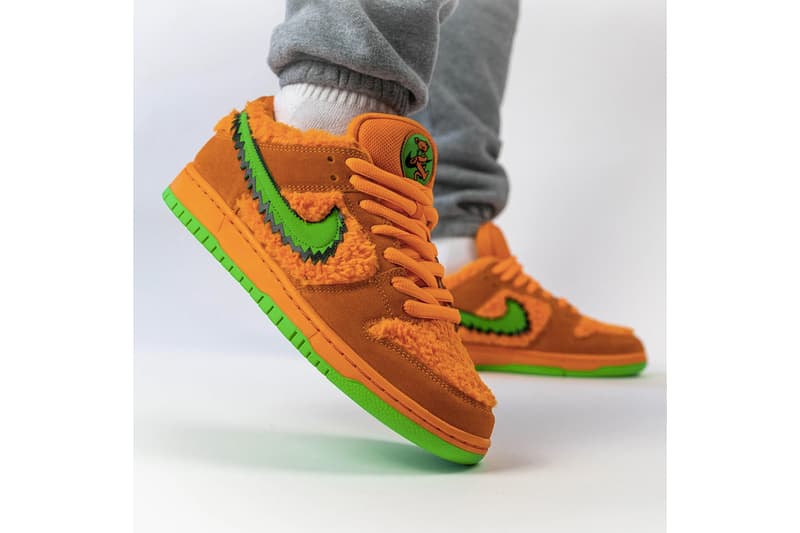 Grateful Dead X Nike Sb Dunk Low 小熊 聯名橘色鞋款高清近賞圖輯曝光 Hypebeast Grateful Dead X Nike Sb Dunk Low 小熊 聯名橘色鞋款高清近賞圖輯曝光 Hypebeast