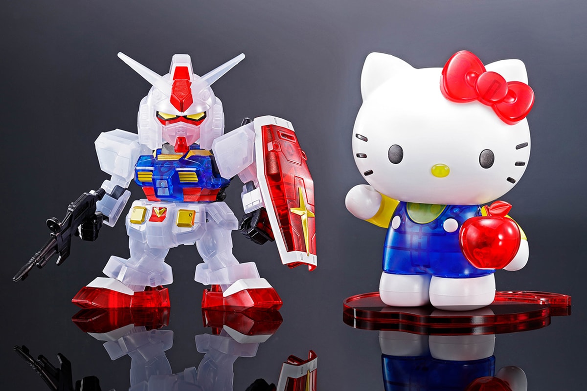 Gundam x Hello Kitty 半透明配色別注模型登場