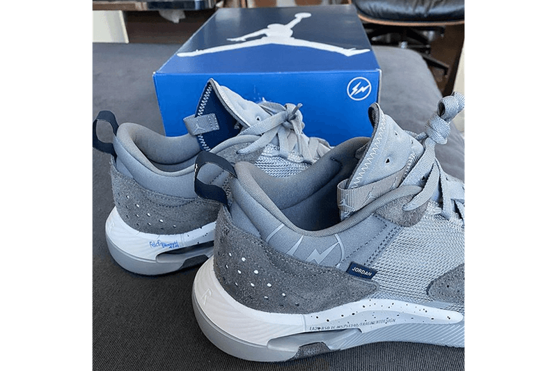 藤原浩再次曝光全新 fragment design x Jordan Brand 神秘聯名鞋款