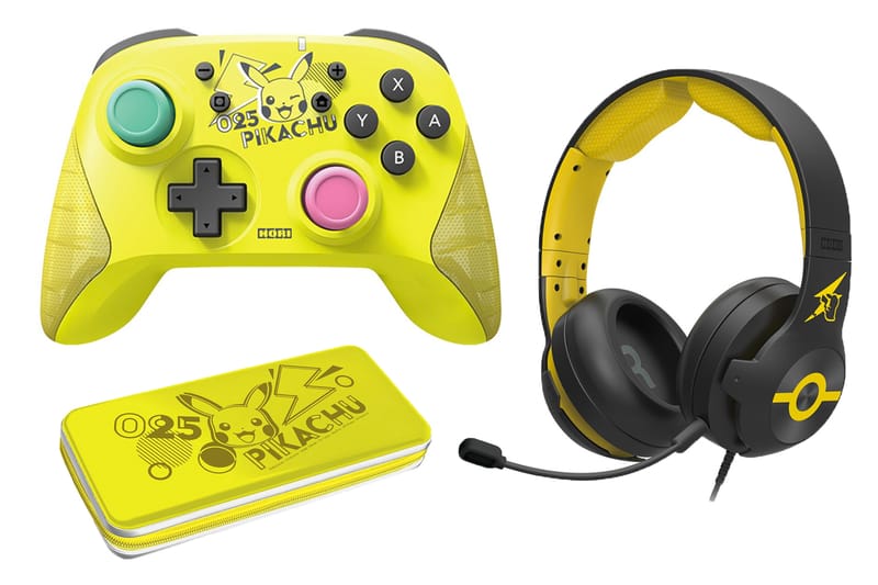 HORI 推出 Pikachu 系列 Nintendo Switch 完整配件套裝