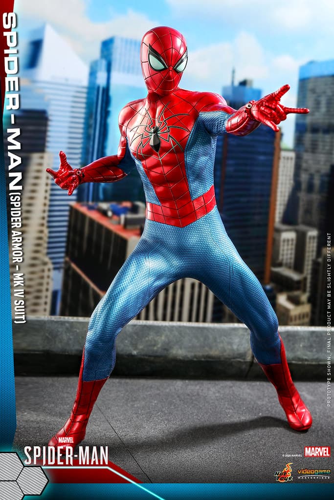 Hot Toys 推出全新 Spider-Man「Spider Armor MK IV Suit」1:6 比例珍藏人偶