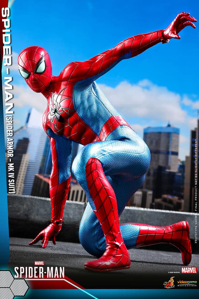 Hot Toys 推出全新 Spider-Man「Spider Armor MK IV Suit」1:6 比例珍藏人偶