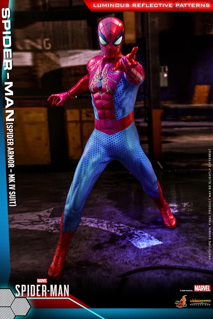 Hot Toys 推出全新 Spider-Man「Spider Armor MK IV Suit」1:6 比例珍藏人偶