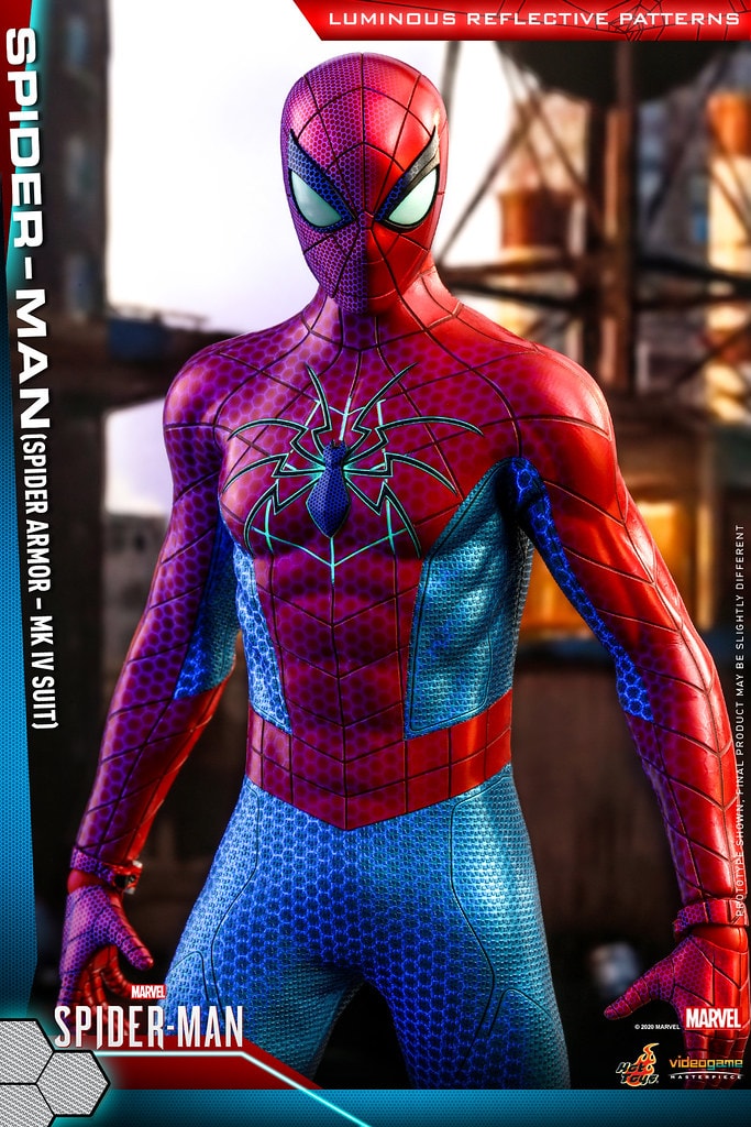 Hot Toys 推出全新 Spider-Man「Spider Armor MK IV Suit」1:6 比例珍藏人偶