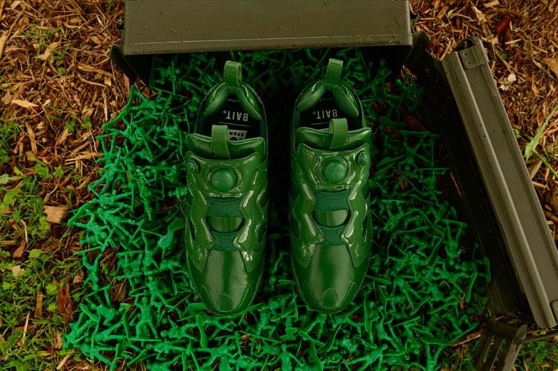 BAIT x Reebok《Toy Story》「綠色小兵」別注鞋款發佈