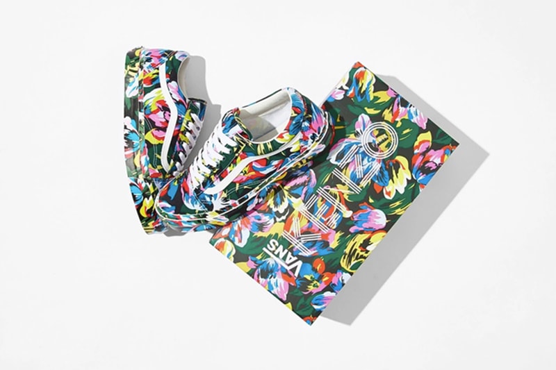 KENZO x Vans 推出別注「Floral」鞋款系列
