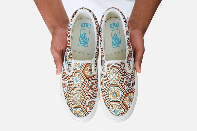 KITH x Vans 推出摩洛哥瓷磚圖案 Slip-On 系列