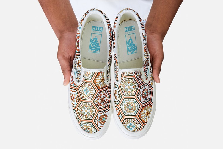 KITH x Vans 推出摩洛哥瓷磚圖案 Slip-On 系列