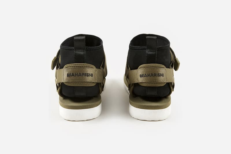 maharishi x Suicoke 忍者涼鞋 2020 年春夏新配色