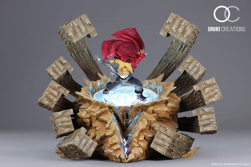 Oniri Creations 推出《鋼之鍊金術師》Edward Elric 1:6 最終戰鬥場景雕像
