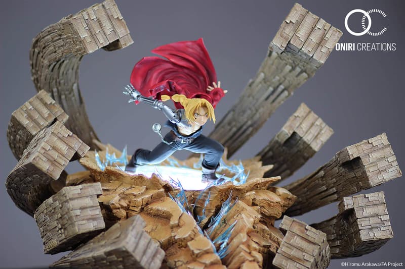 Oniri Creations 推出《鋼之鍊金術師》Edward Elric 1:6 最終戰鬥場景雕像
