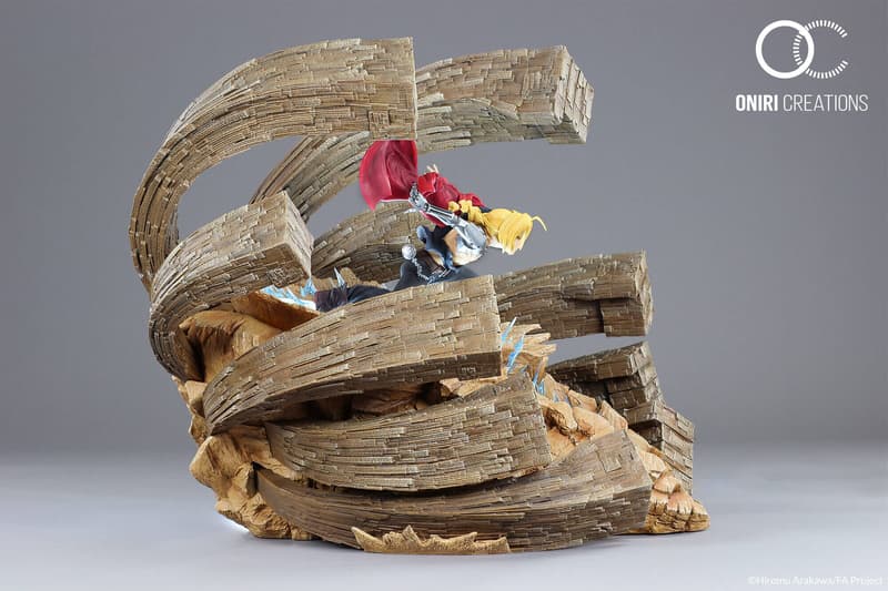 Oniri Creations 推出《鋼之鍊金術師》Edward Elric 1:6 最終戰鬥場景雕像