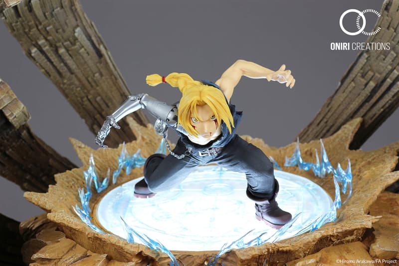 Oniri Creations 推出《鋼之鍊金術師》Edward Elric 1:6 最終戰鬥場景雕像