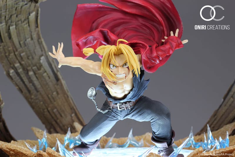 Oniri Creations 推出《鋼之鍊金術師》Edward Elric 1:6 最終戰鬥場景雕像