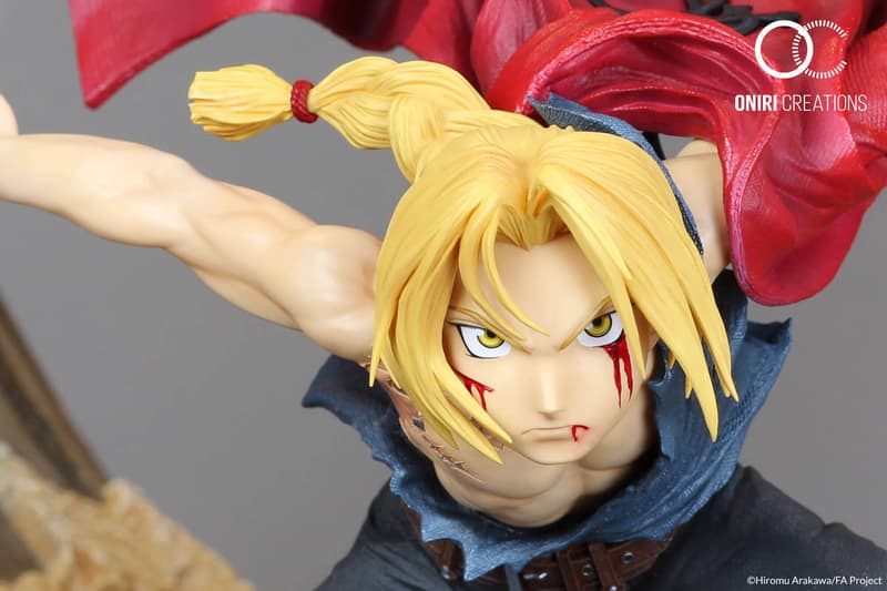 Oniri Creations 推出《鋼之鍊金術師》Edward Elric 1:6 最終戰鬥場景雕像