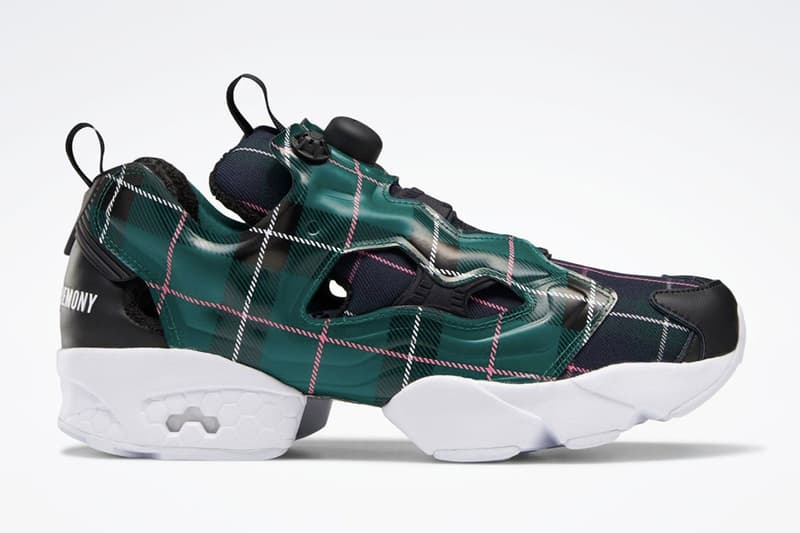 Opening Ceremony x Reebok 聯手打造別注格紋 Instapump Fury 鞋款