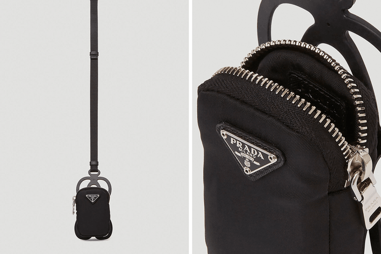 Prada 推出極簡主義隨身小物斜挎包