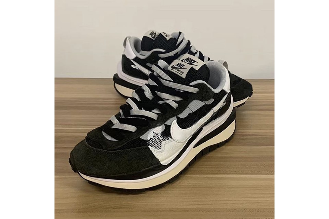 sacai x Nike Vaporwaffle 最新聯名「四色」鞋款新圖曝光