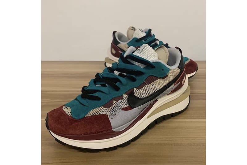 sacai x Nike Vaporwaffle 最新聯名「四色」鞋款新圖曝光