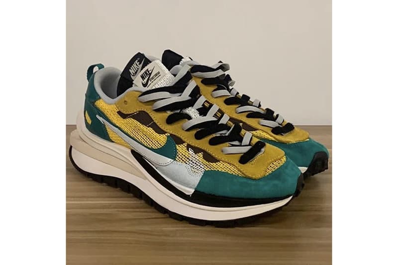 sacai x Nike Vaporwaffle 最新聯名「四色」鞋款新圖曝光