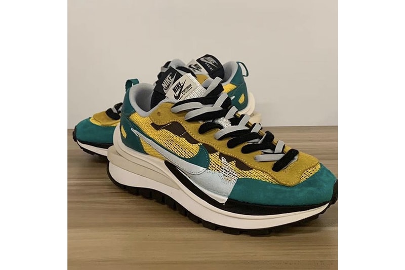 sacai x Nike Vaporwaffle 最新聯名「四色」鞋款新圖曝光