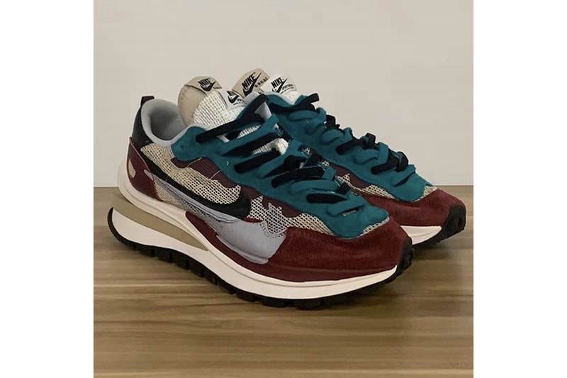 sacai x Nike Vaporwaffle 最新聯名「四色」鞋款新圖曝光