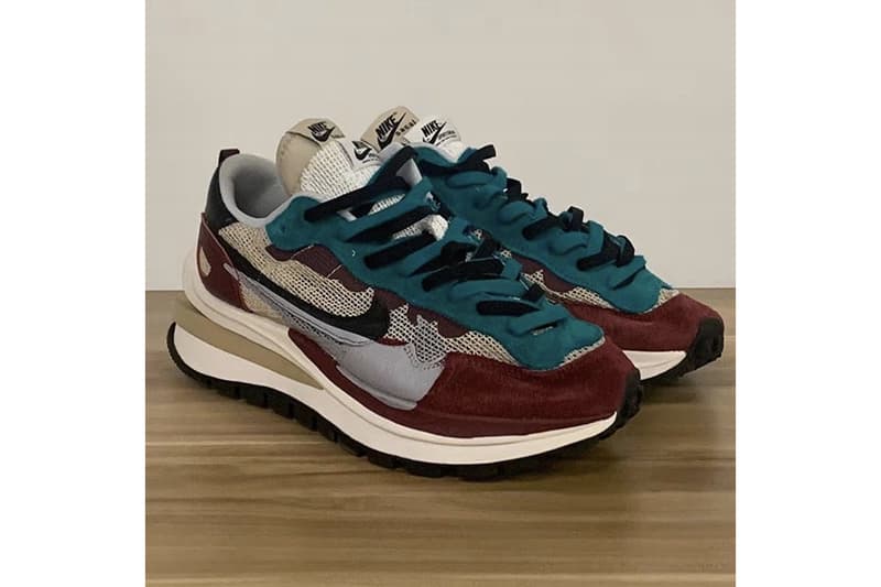 sacai x Nike Vaporwaffle 最新聯名「四色」鞋款新圖曝光