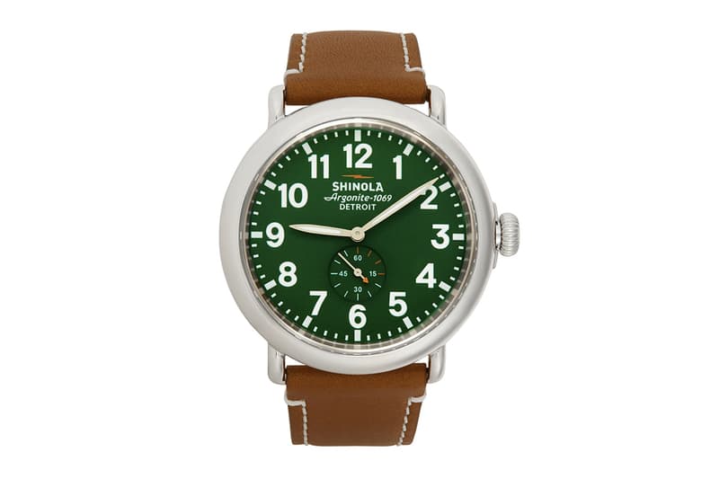 美製 Shinola「The Runwell」手錶帶來多種不同配色