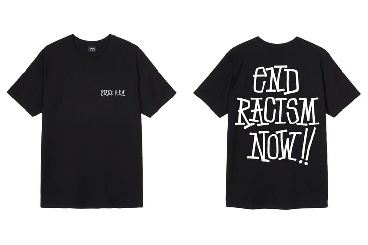 Stüssy 推出反種族主義別注系列 T-Shirt