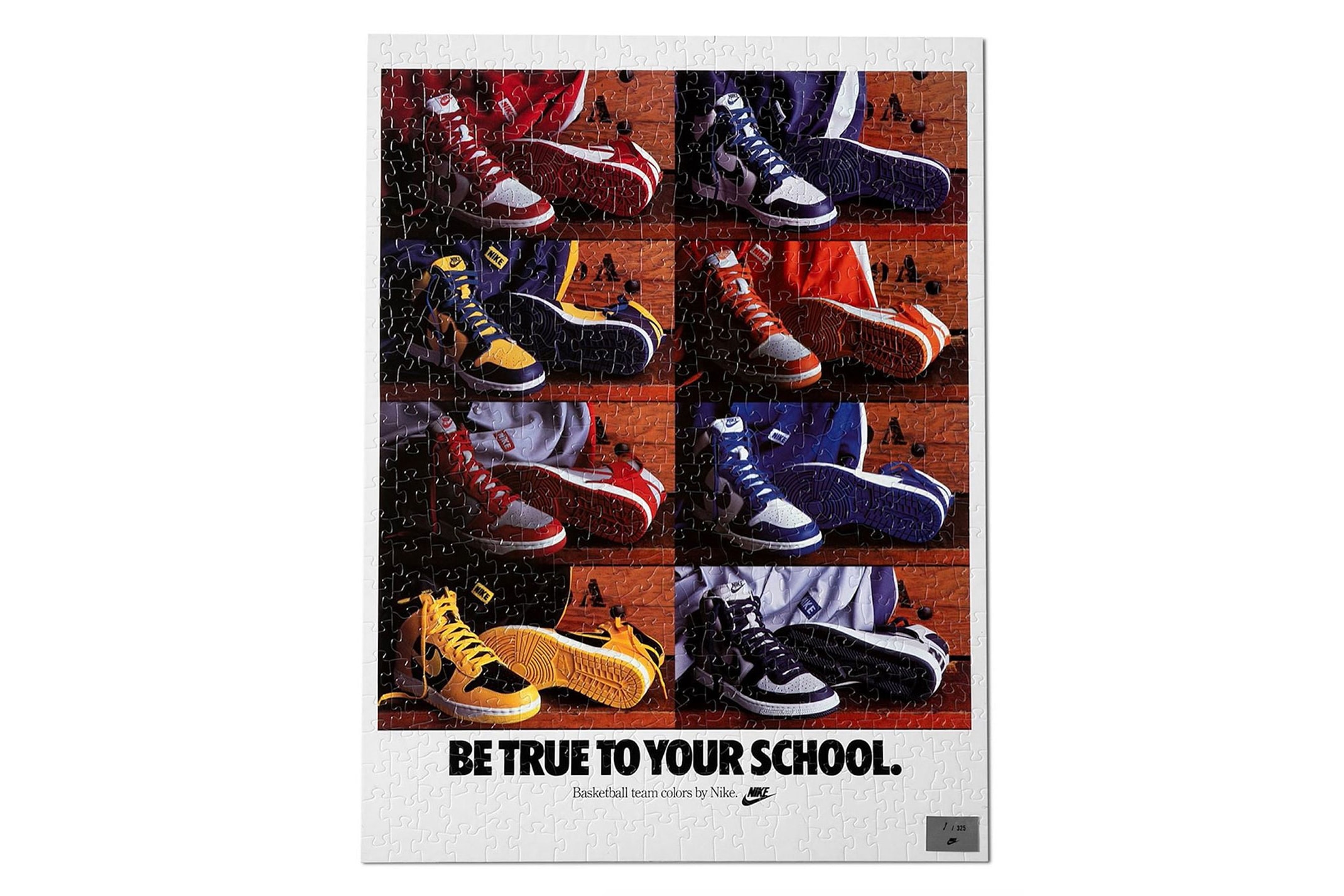 Nike 推出鬼罕限量版復古廣告海報拼圖套裝