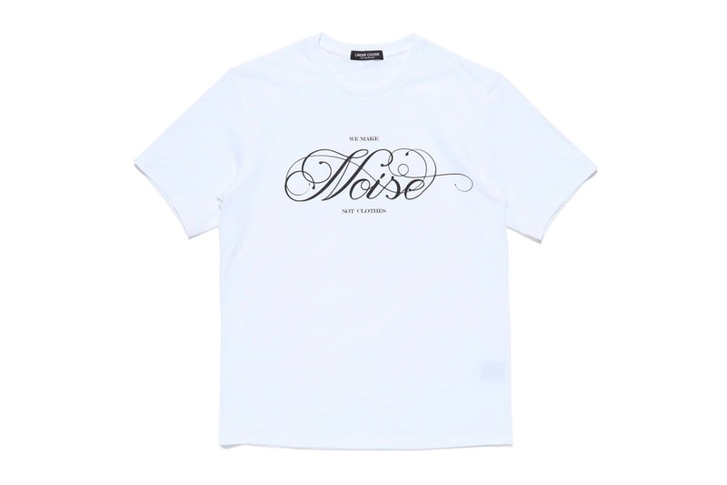 UNDERCOVER 推出「WE MAKE NOISE/NOT CLOTHES」全新標語系列