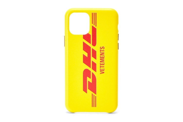 Vetements 再次推出品牌經典 DHL 聯乘設計手機殼