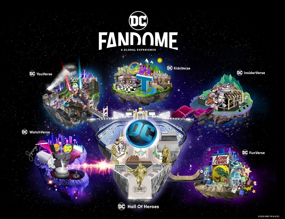 Warner Bros. 官方宣佈開辦虛擬粉絲體驗活動「DC FanDome」