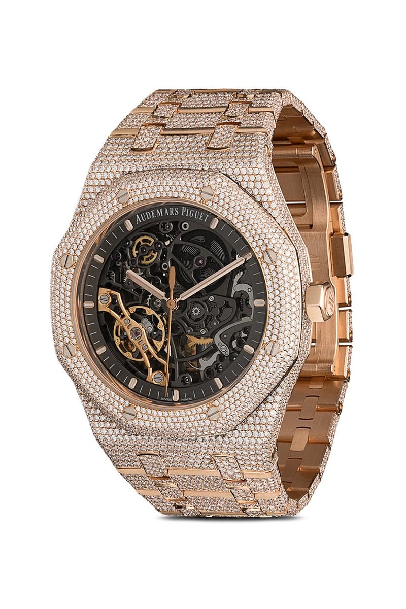 diamond encrusted audemars piguet