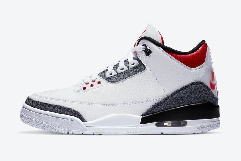 Air Jordan 3 SE Denim「Fire Red」官方圖輯公開